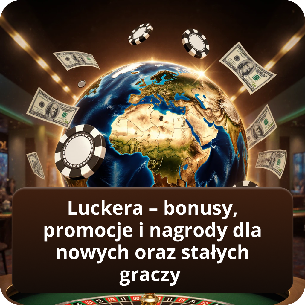 Luckera – bonusy, promocje i nagrody dla nowych oraz stałych graczy