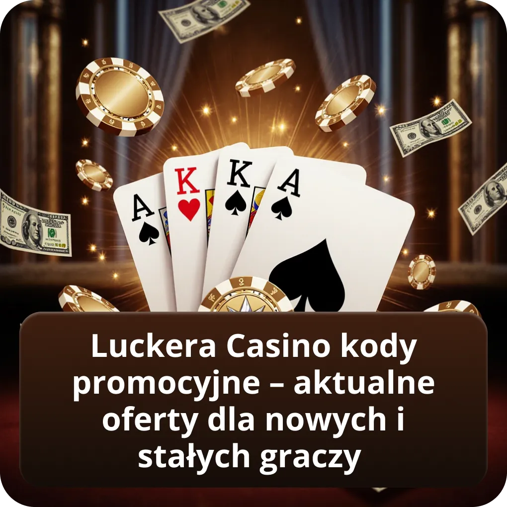 Luckera Casino kody promocyjne – aktualne oferty dla nowych i stałych graczy